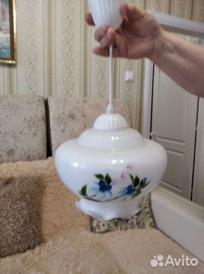 Люстра потолочная бу