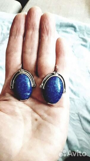 Серьги серебро СССР