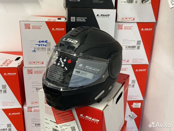 Мото шлем модуляр LS2 FF902 Scope Solid L,XL