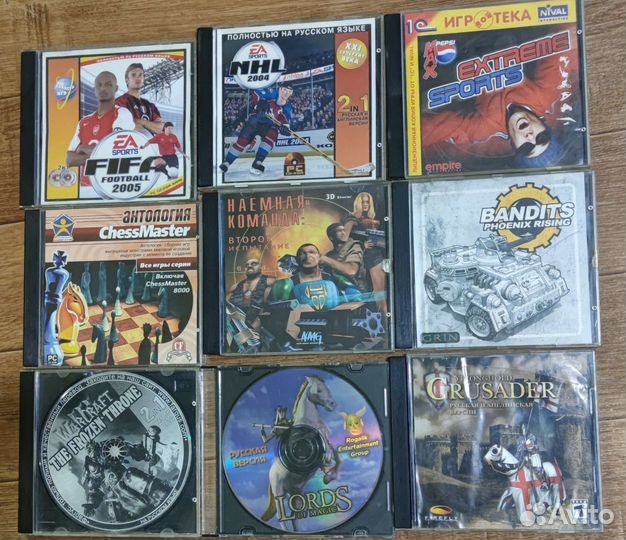 Компьютерные игры диски CD диски для пк PC