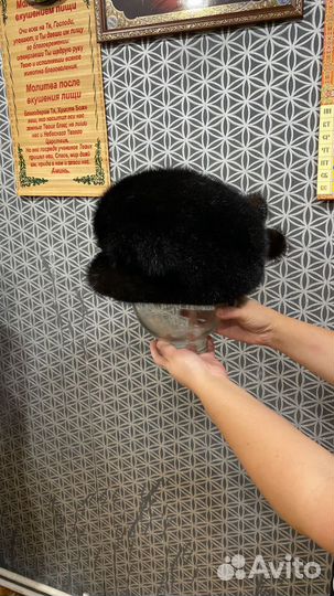 Шапка норковая женская