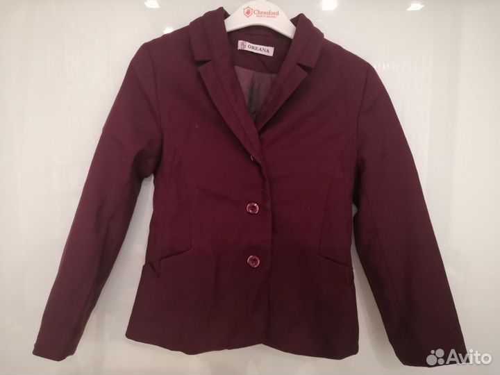 Пиджак школьный 128 для девочки В дар