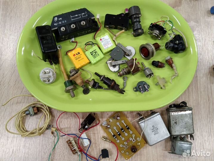 Радиодетали, переключатели СССР