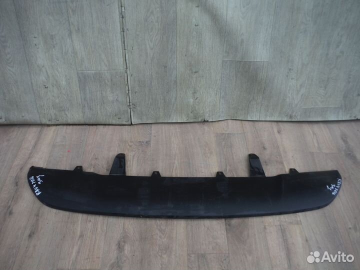 Накладка заднего бампера (текстура) Toyota RAV4 45