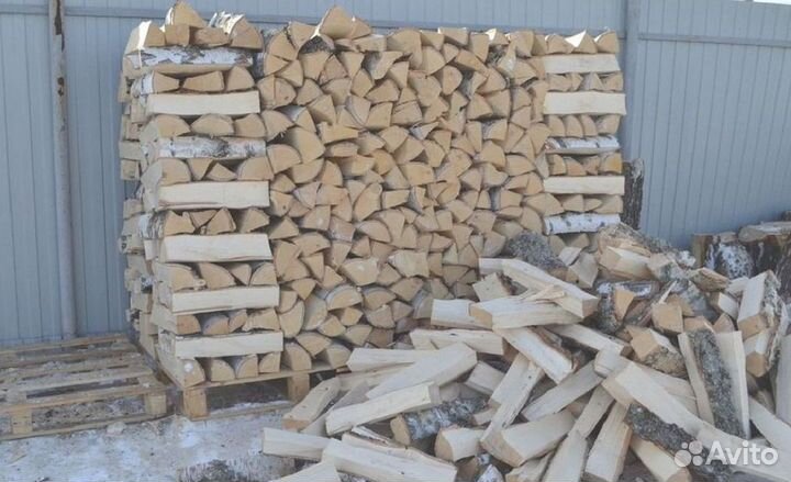 Дрова березовые колотые дрв-2848
