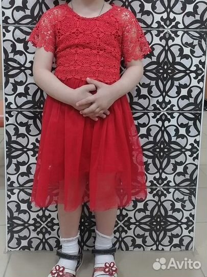 Платье для девочки 98
