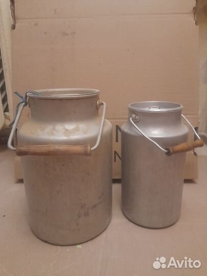 Бидоны алюминиевые СССР