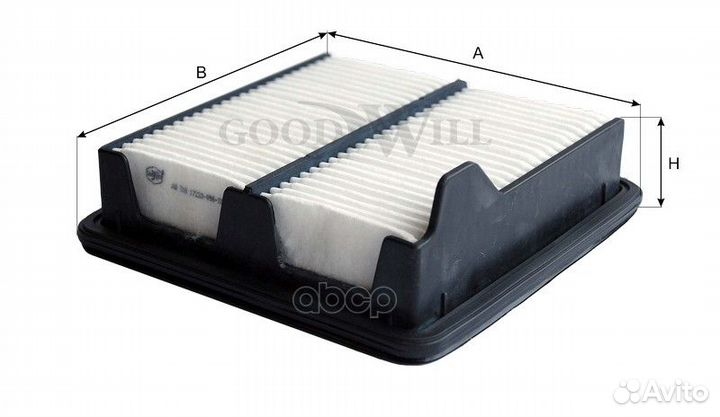 Фильтр воздушный AG318 Goodwill