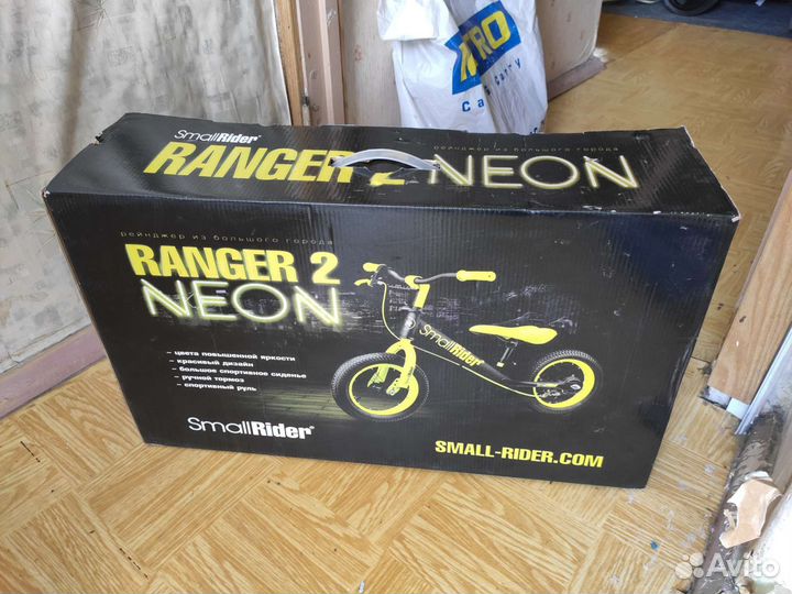 Беговел детский Small Rider Ranger 2 Neon