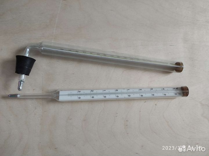 Градусник термометр ртутный СССР большой