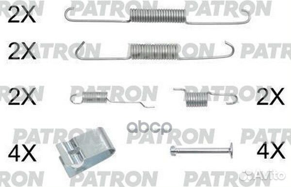 Установочный к-кт задних колодок 'psrk0160 patron