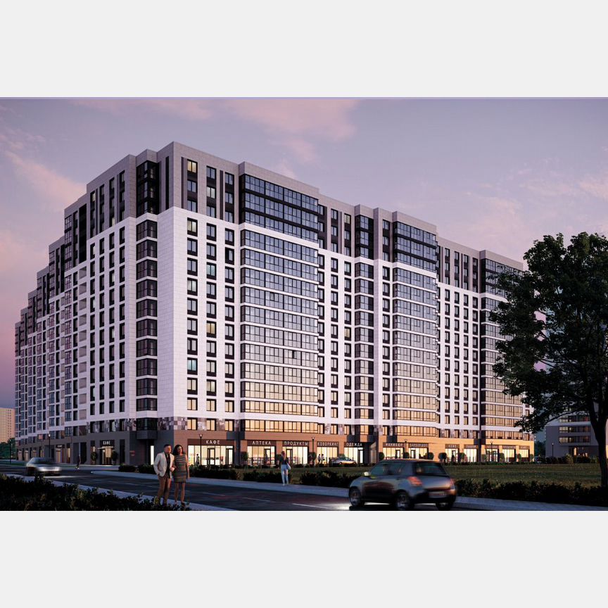 1-к. квартира, 43,2 м², 4/16 эт.