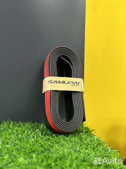 Автомобильная передняя губа Samurai Black