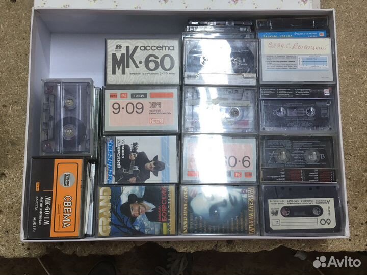 Аудиокассета 60 штук