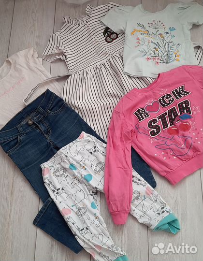 Детские вещи пакетом для девочки