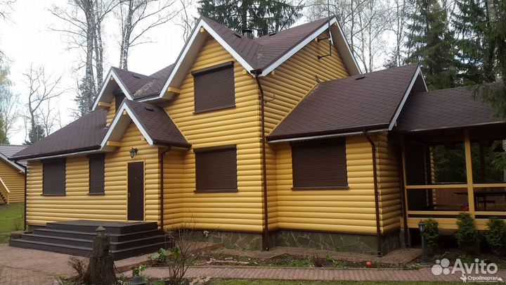 Роллеты для вашего дома в коричневом цвете