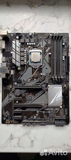 Процессор i7 8700K + плата asus Z370 LGA 1151 v2