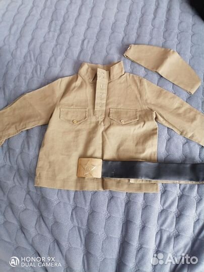 Детская военная форма для девочки 98