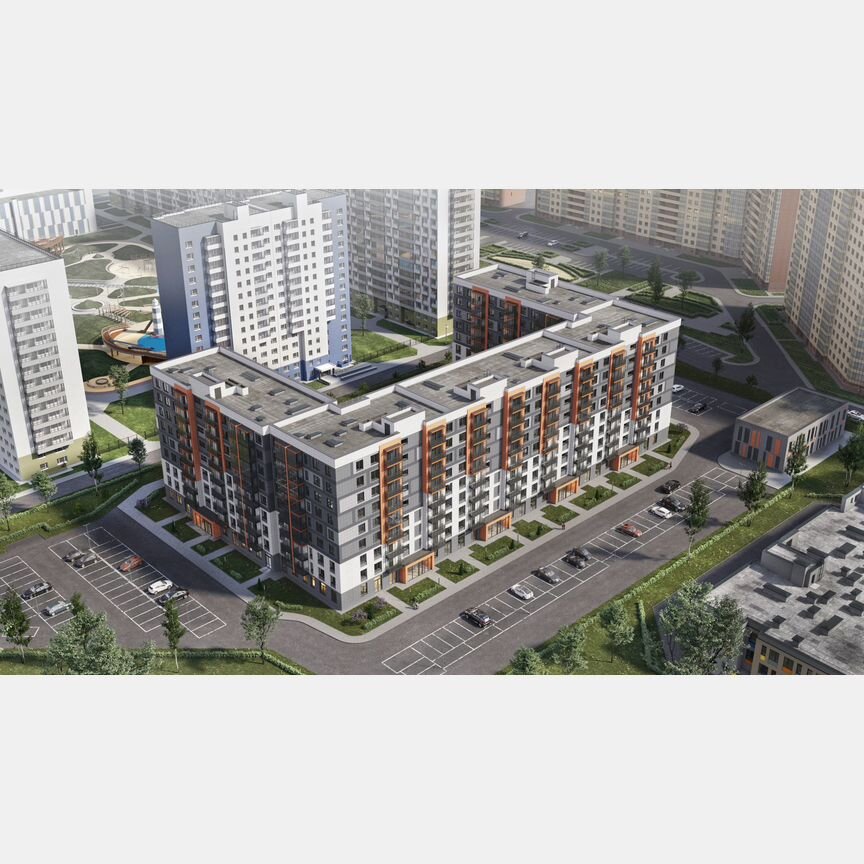 1-к. квартира, 36,5 м², 3/9 эт.