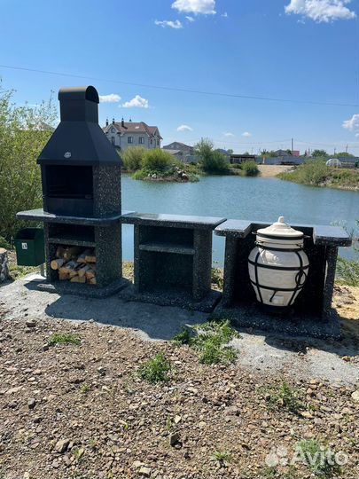 Печь барбекю, гриль, мангал, печь под казан