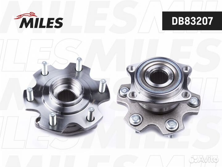 Ступица с подшипником mitsubishi pajero IV 06- зад