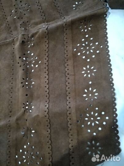 Кусочки замши