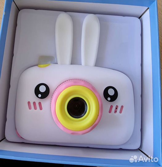 Фотоаппарат новый детский Зайка