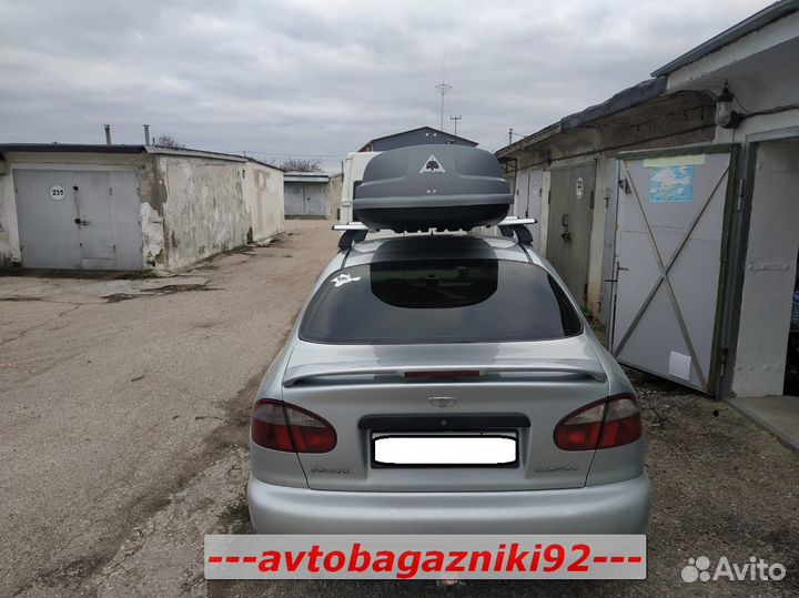 Автобокс(багажник) на крышу Daewoo-Chevrolet Lanos