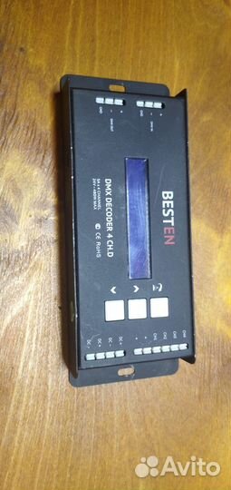 Контроллер 4-х канальный besten DMX decoder 5A 4CH