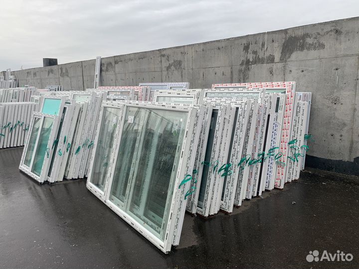 Пластиковые окна и двери на заказ без монтажа