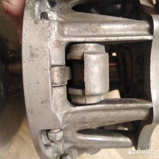 Kawasaki brute force 750 вариатор разбиты слайдеры