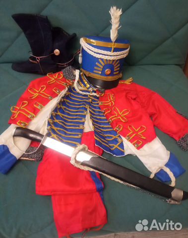 Костюм новогодний гусара солдата карнавальный