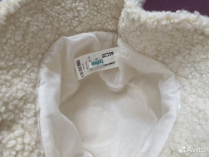 Шляпа плюшевая