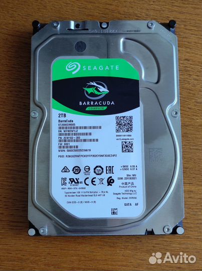 2Tb Seagate Baracuda ST2000DM005