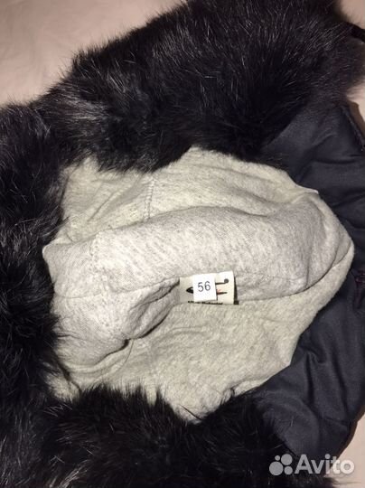 Шапка с мехом кролика