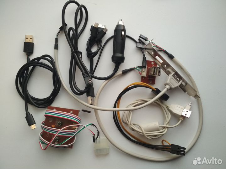 Компьютерные шнуры, переходники, разветвители