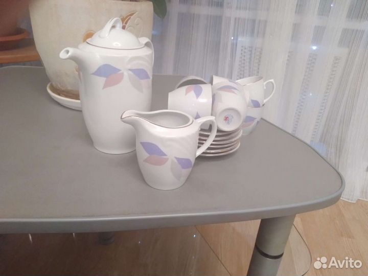 Кофейный сервиз СССР Румыния Фарфор