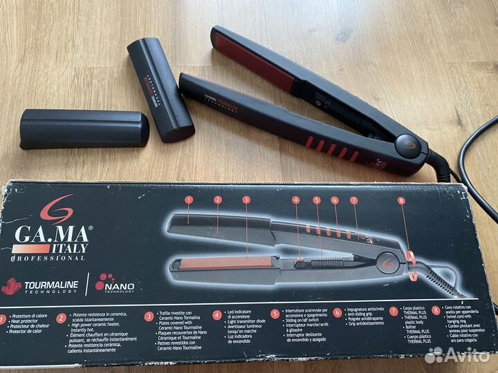 Выпрямитель утюжок gama