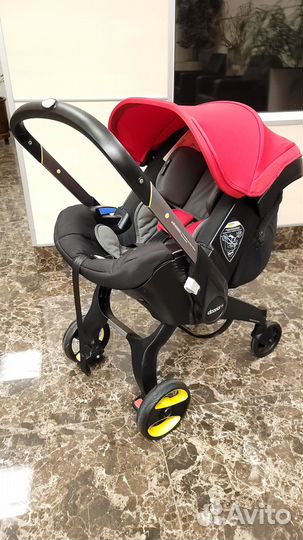 Автокресло-коляска 0-13 кг Doona plus Flame red