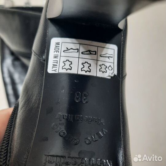 Сапоги женские натуральная кожа NeroGiardini