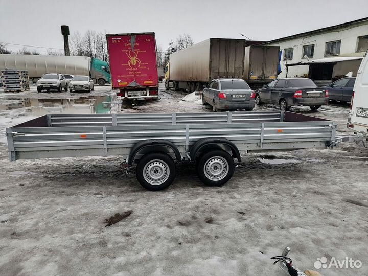 Прицеп усиленный двухосный