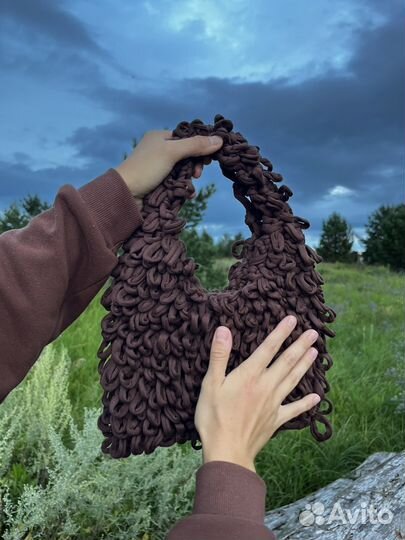 Сумка вязанная