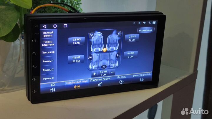 Магнитола андроид 6/128гб 7 дюймов