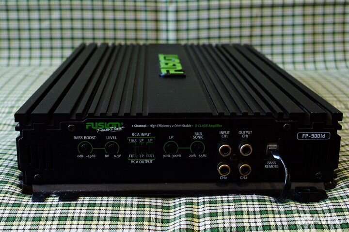 Усилители Fusion 4-х канальный + интегральный