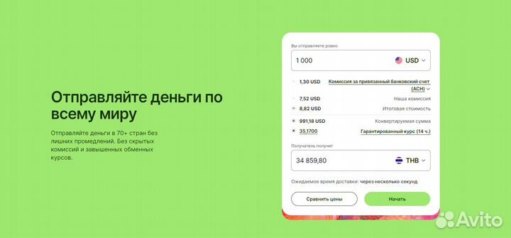 Банковская карта wise (Европа) Apple Pay