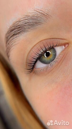 Оформление бровей и ламинирование ресниц