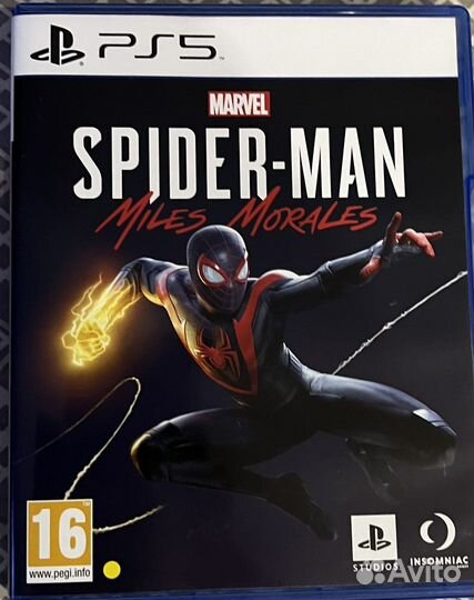 Spider man miles morales ps5 диск