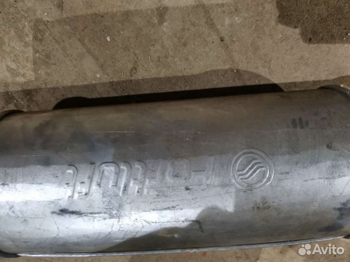 Резонатор toyota land cruiser 4.2d