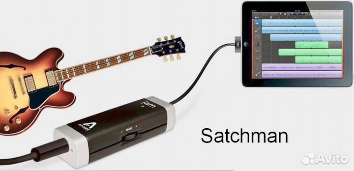 Jam Apogee studio guality guitar input