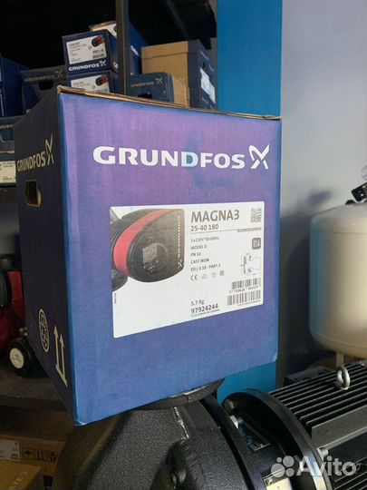 Насос Grundfos magna3 25-40